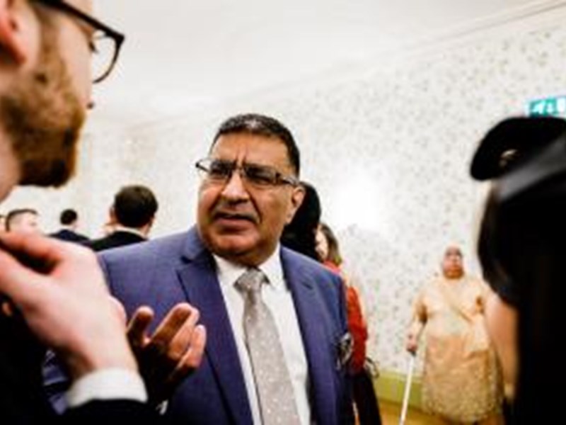 Portrait of Nassar Hussain